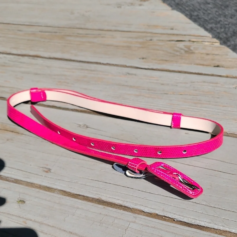 The Limited Pink Belt‎ Slim Casual Accessory